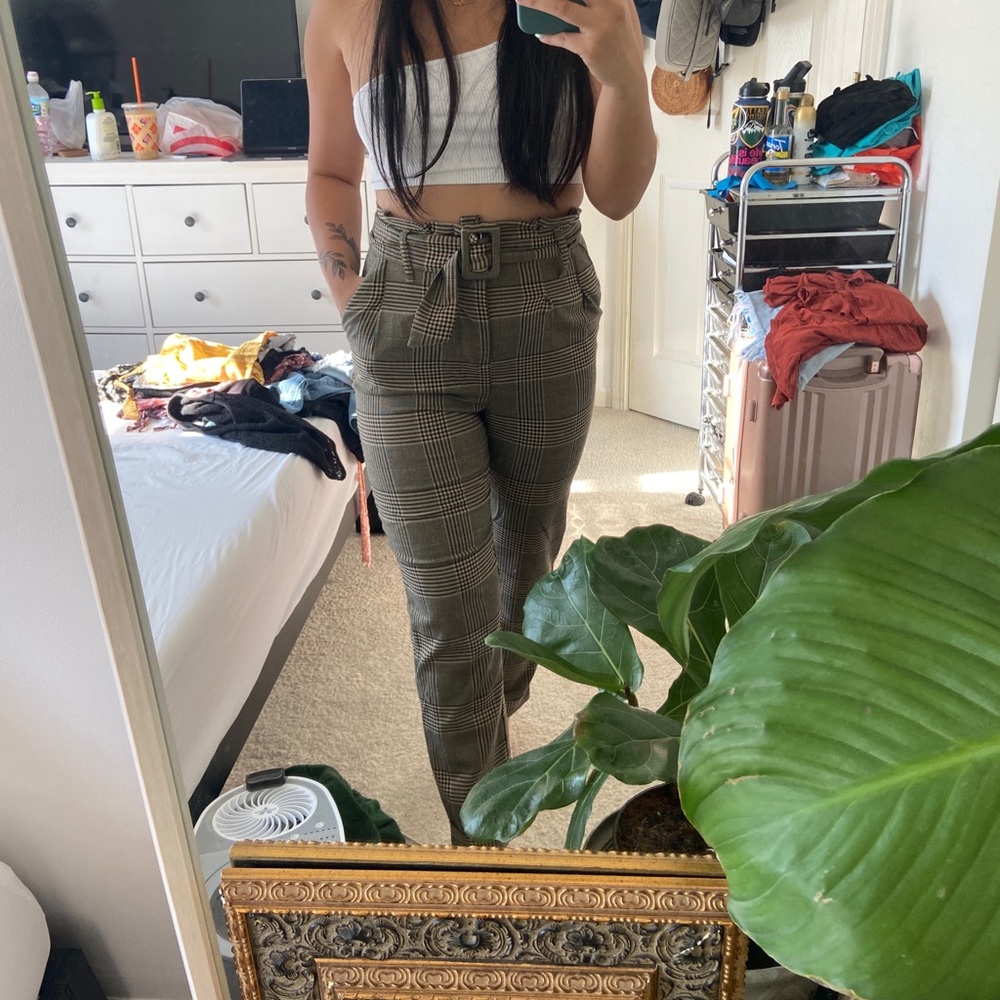 Plaid Pants